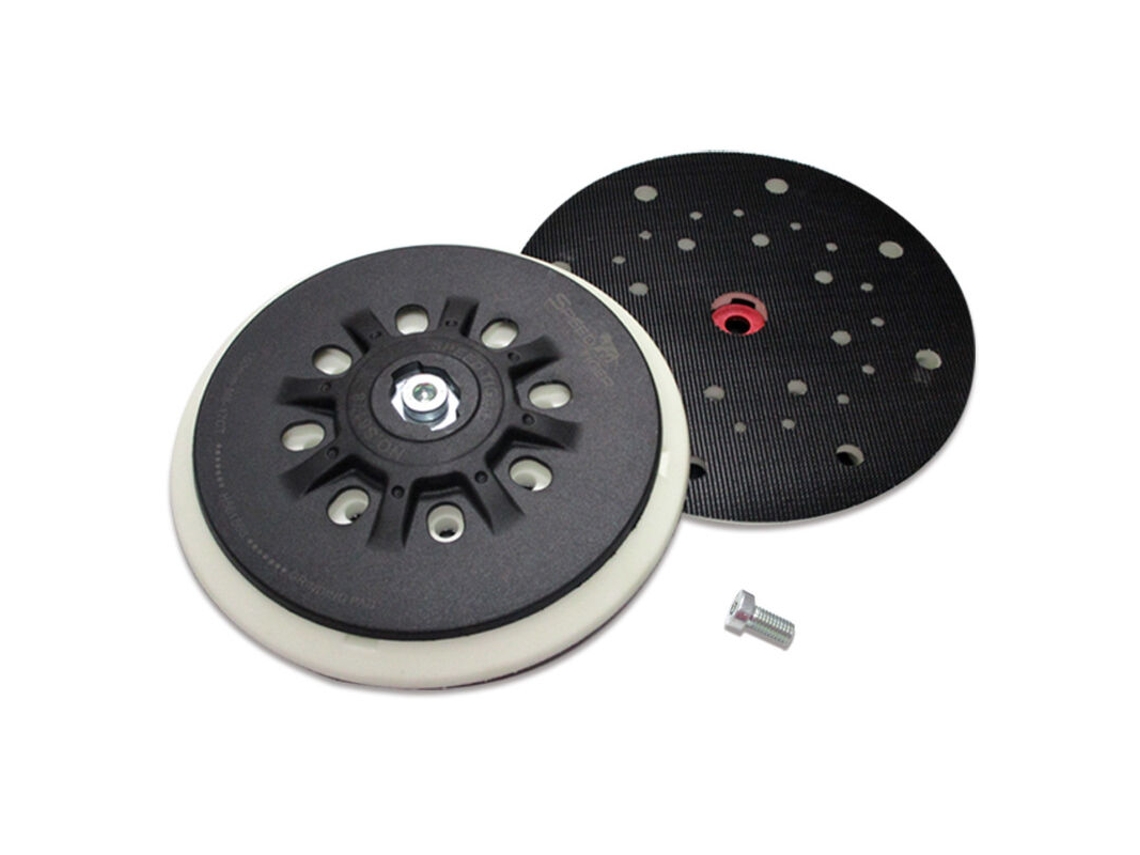 Disco de lixa 150 mm, com 8 furos, compatível com várias lixadeiras BRILVIBERA