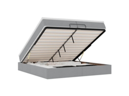 Ottoman Bed, Ottoman Beds Vidaxl Cinzeto Tecido (200 X 200 Cm)