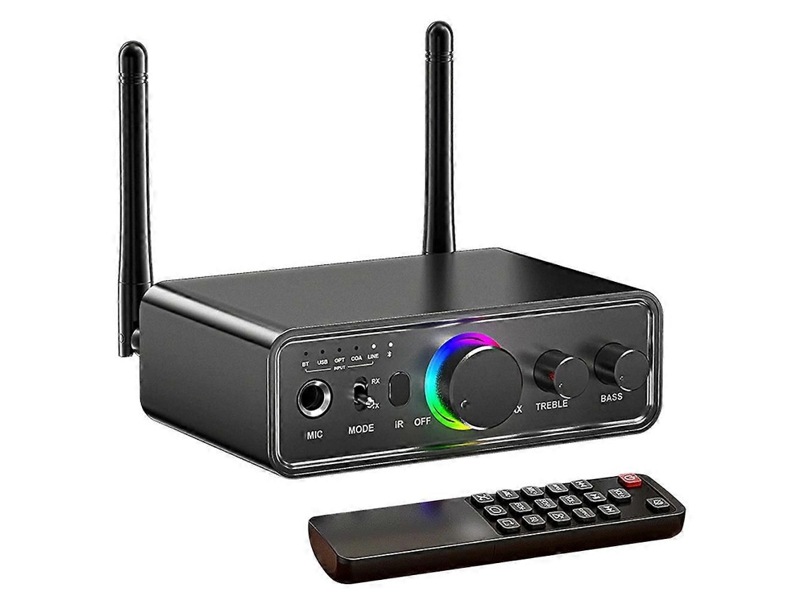 Transmissor E Receptor Bluetooth 5.3 2 Em 1, Adaptador De Áudio Sem Fio Para Tv/pc/fone De Ouvido/karaokê/sistema De Som Doméstico.