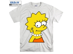T-shirt Rockinstone The Simpsons Lisa Simpson Books Funny Hoodie Tote Bag Hoody(m)