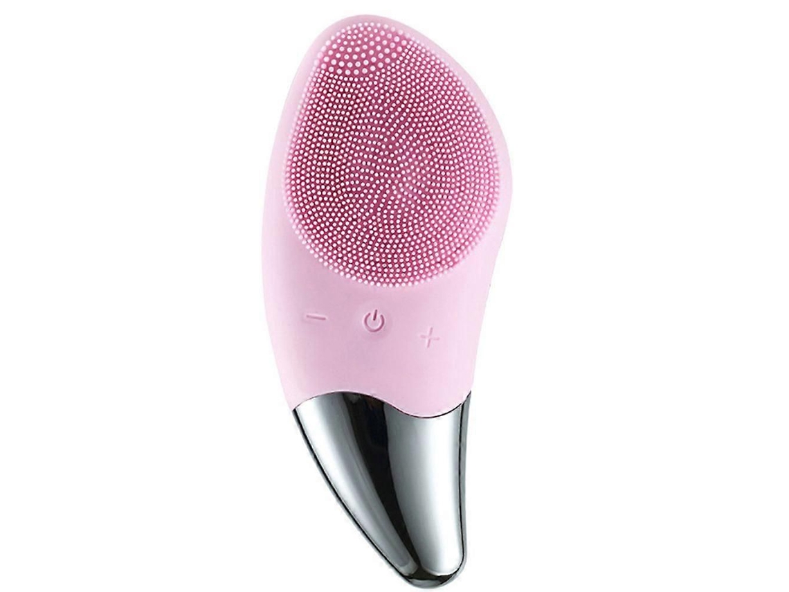 Escova de Limpeza Facial Recarregável Elétrica Ultrassônica Silicone para Massagem GOKOCO