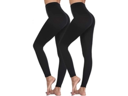 Leggings para mulheres cintura alta super macios calças slim conforto power stretch leggins