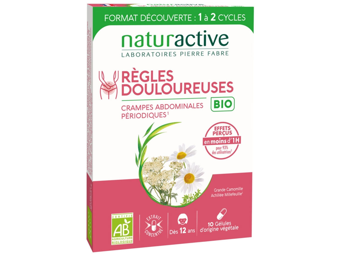 Naturactive Períodos Dolorosos Bio 10 Cápsulas NATURACTIVE