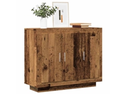 Aparador de Madera Vieja 92x35x75 Cm Madera Trabajada