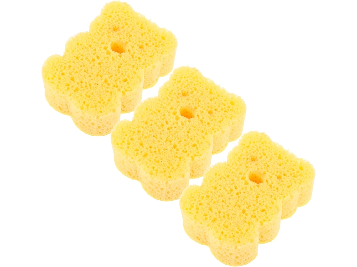 Utensílios De Cozinha Conjunto 3 Esponjas Limpeza Esponja Para Lavar Louças, Esfregante, Multiuso Casa Vayotoy