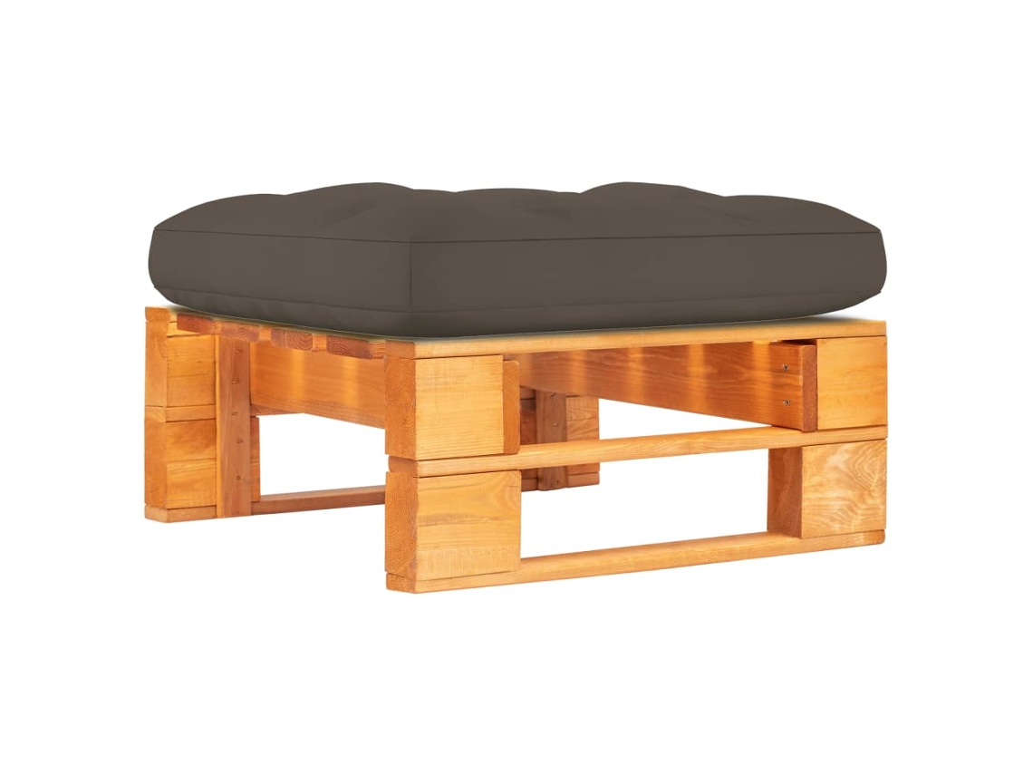 Pallet Ottoman, Pallet Ottomans Vidaxl Marrom Madeira De Pinho (n/a)