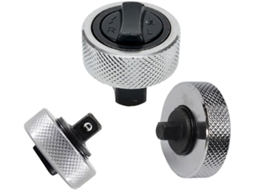 De 3 Mini Chaves Palma Em Aço Com 1/4", 3/8" E 1/2" Para Cor Prata.
