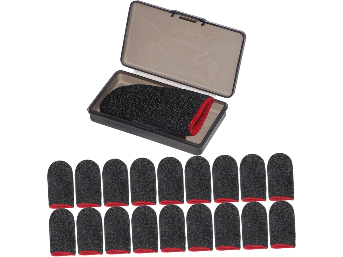Protetores De Dedo Antiderrapantes Shineofi Para Jogos Com Tela Sensível Ao Toque, Absorventes De Suor, Projetados Para