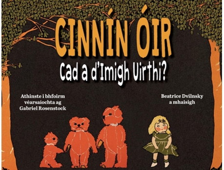 Livro Cinnín Óir de Beatrice Dvilnsky (Inglês)
