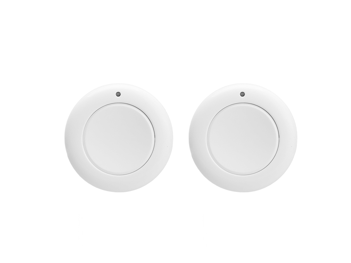 2 interruptores sem fio RF 433MHz, controle remoto, para luz, ventilador, lâmpada, botão inteligente, DC9V