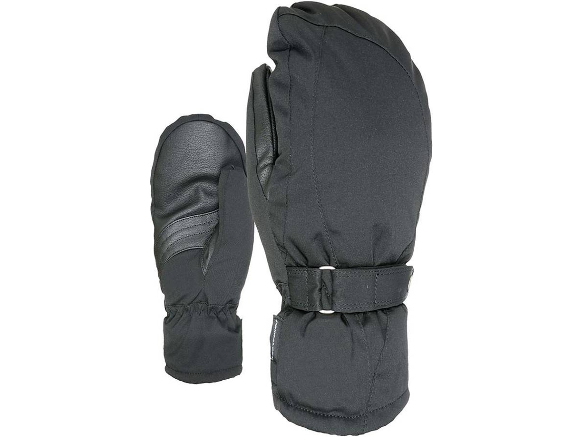 Luvas para Mulher LEVEL Hero Preto para Esqui (S-M)