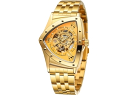 Lurelia Relógio Mecânico Masculino, Automático, Luminoso, Mostrador Esqueleto, Aço Inoxidável, Abs, Resistente À Água 30m