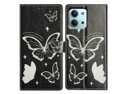 Tkdaddy Para Xiaomi Redmi 15c 4g (global) (171 Mm) / Poco C85 4g Capa Com Estampa De Carteira E Suporte Flip De Couro Com Alça De Borboleta