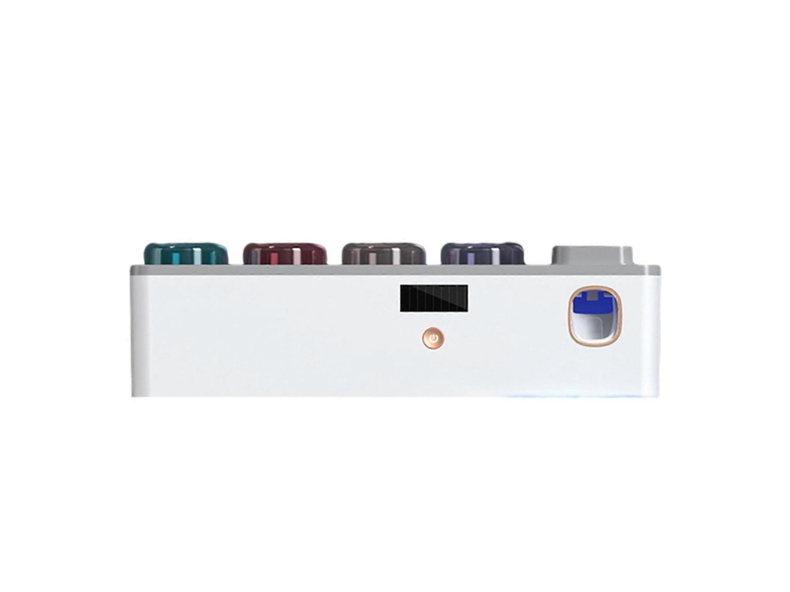 Espremedor De Pasta De Dente Com Carregamento Usb, Prateleira Esterilizadora Multifuncional Para Pasta De Dente No Banheiro PENGDSJE