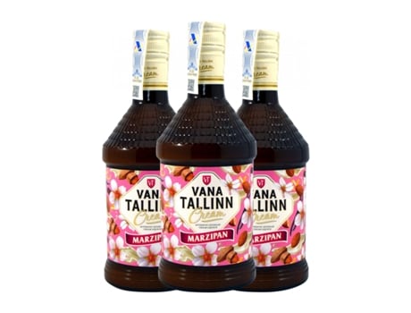 Licor Creme LOVE AT LIVIKO Vana Tallinn Marzipan Garrafa Medium (0.5 L - 3 Unidades)