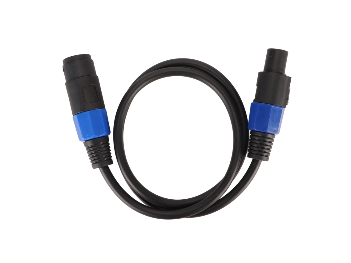 Aetheria cabo de Alto falante Profissional 1m Macho fêmea com Quick Lock para Amplificador e Monitor Dj