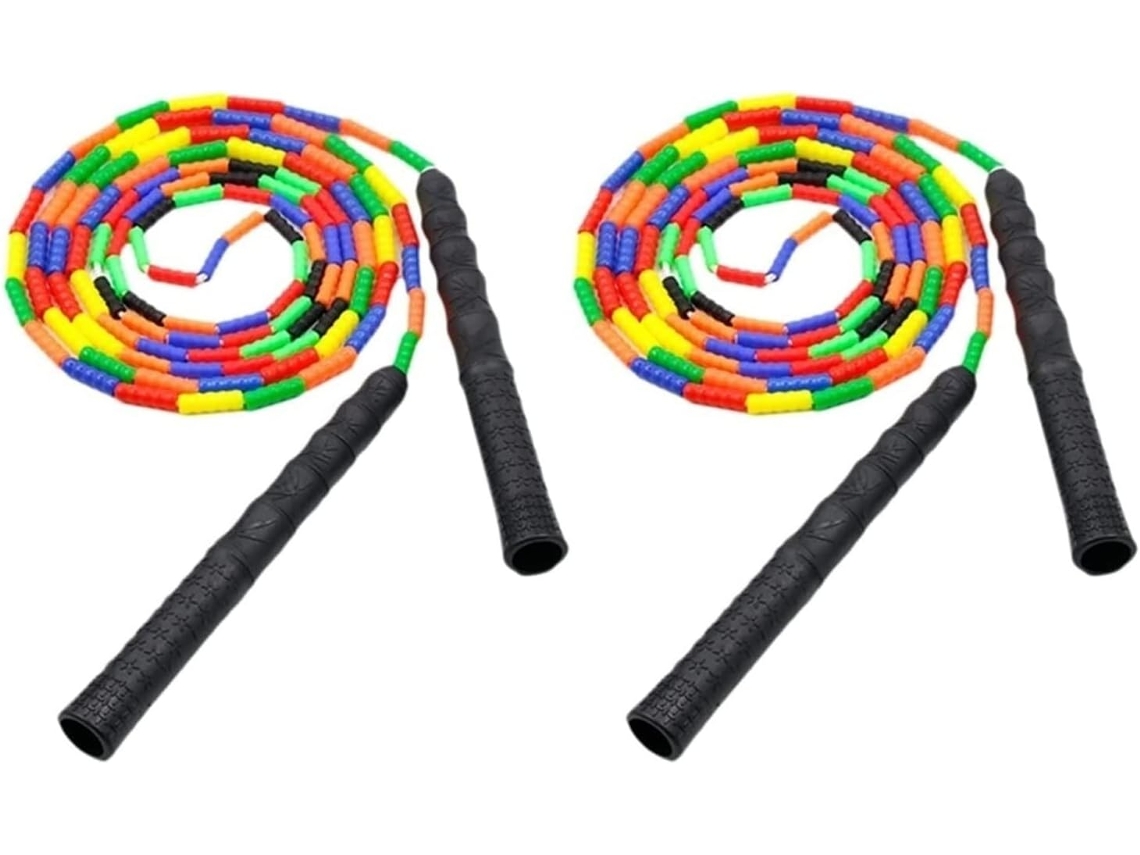 Cordas De Pular Para Adultos, Corda De Pular Ajustável Para Treinamento Físico, Pacote Com 2 Unidades, Corda De Pular