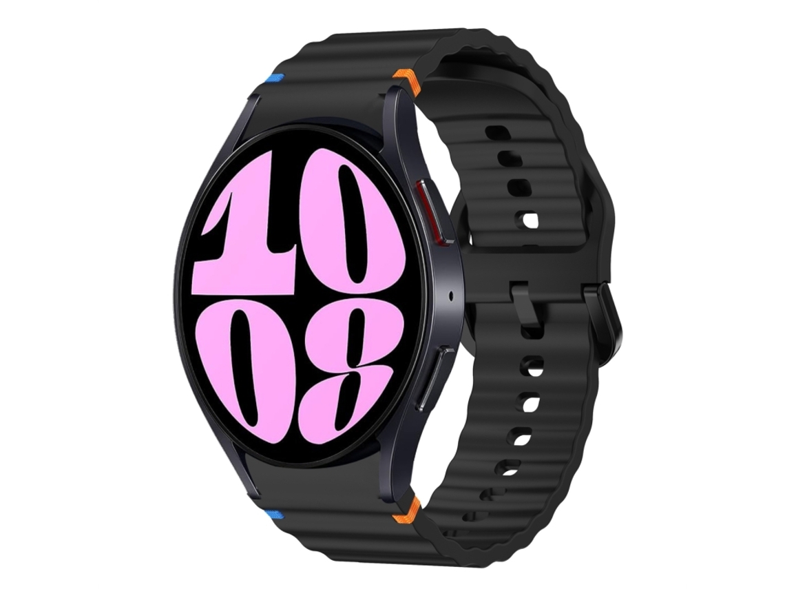 Bracelete Silicone com Padrão de Onda para Samsung Galaxy Watch 6 XIAOMOYU (40mm/44mm)