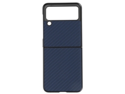 Capa LAXISCREED Flip 3 Samsung Carbon Fiber Resistente
