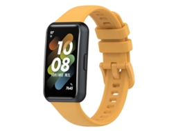 Pulseira De Silicone Branca Para Huawei Band 7