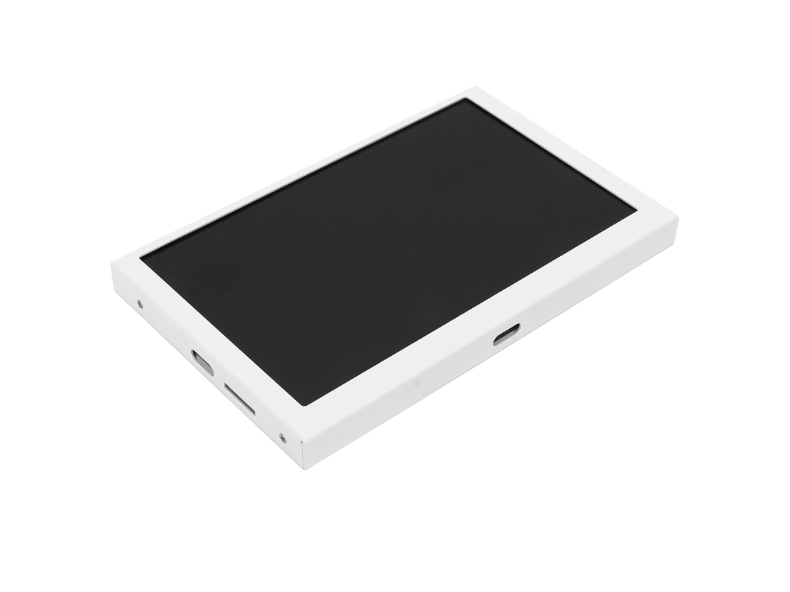 Conjunto De Monitor 5 Polegadas Ips Ângulo De Visão Total Interface Usb Para Gabinete Mini Branco