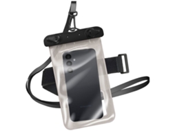 Bolsa De Braço Resistente À Água Para Celular De 5,8 A 6,8 Polegadas Com Alça De Pescoço E Tela Sensível Ao Toque, Transparente.