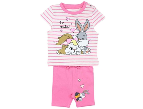 T-Shirt de Criança PERNALONGA Rosa (XS)
