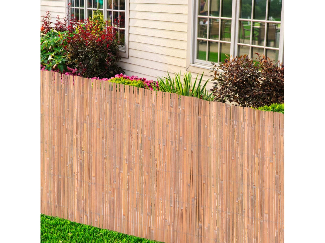 Vidaxl Cercas Em Bambu 2 Pcs 100x400 Cm