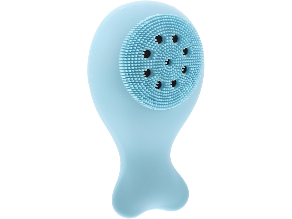 Escova De Banho Silicone Plafope Com Cabo, Acessório Para Limpeza Suave E Massagem Corporal