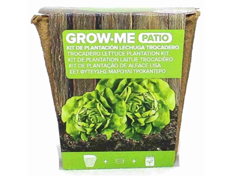 Kit Plantação de Alface Lisa GROW ME