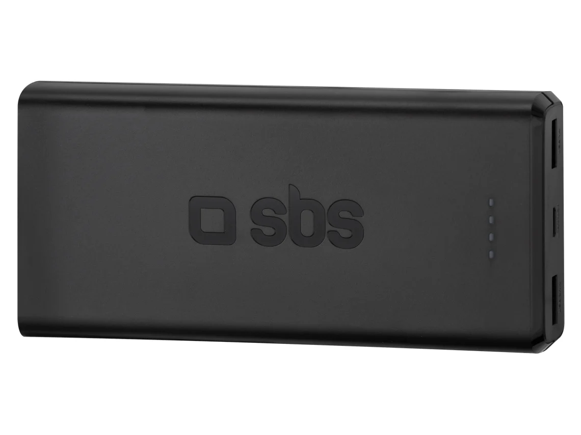 Powerbank SBS TTBB20000FASTK (20000 mAh - 2 USB - Preto)