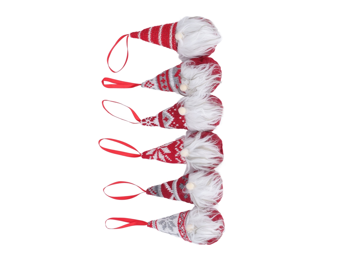 Enfeites De Natal (mini Fofos, Conjunto De 6) Eoocoo