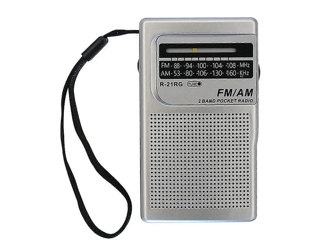 Rádio Am Fm De Banda Completa, Rádio Portátil Com Caneta, Antena Telescópica, Reprodutor De Rádio Compacto Para Corrida Olysi Shop