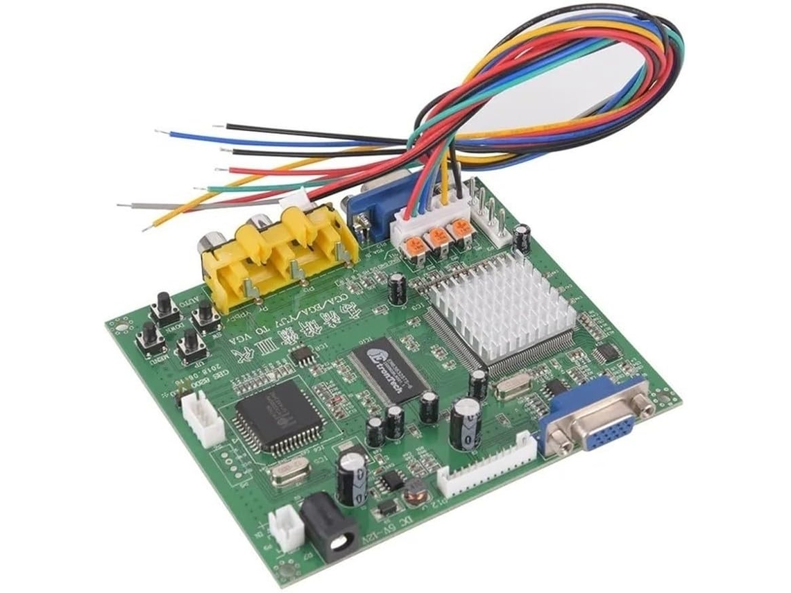 Conversor Vga Para Cga Com Menu Osd - Ajuste De Imagem Para Jamma