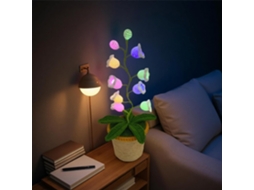 Luminária Noturna De Led Feita À Mão Em Crochê, No Formato Um Sem Fio,