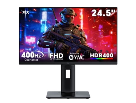 Monitor Gaming Ktc H25x7 Ips 24.5 Polegadas Fhd 360hz Overdrive 400hz 1ms Tempo Resposta