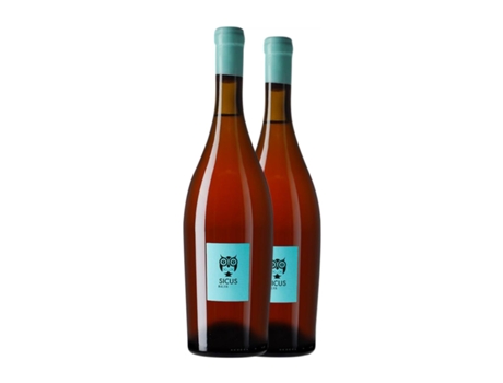Vinho branco SICUS Àmfora Malvasía de Sitges Penedès (0.75 L - 2 Unidades)