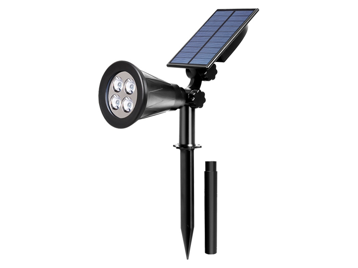 Refletor Solar Led com 4 Leds AQUAFORGE