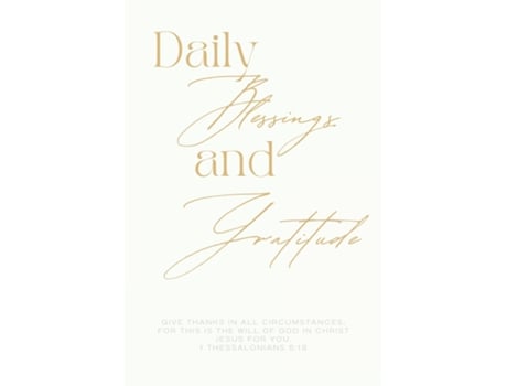 Livro Daily Blessings and Gratitude Journal de Zion Publishing (Inglês)
