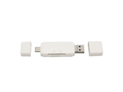 Leitor Cartão Usb 3 LAXISCREED Branco
