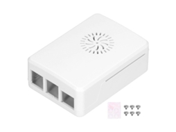 Capa Protetora Branca De Alta Qualidade Para Raspberry Pi 4b Brilvibera