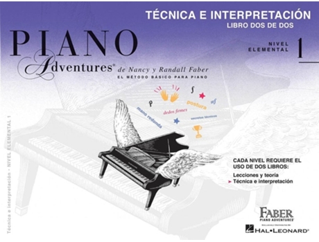 Livro Piano Adventures 1tecnica E Interpretacion Da Editorial Faber Piano Adventures De Nancy Faber E Randall Faber (espanhol)