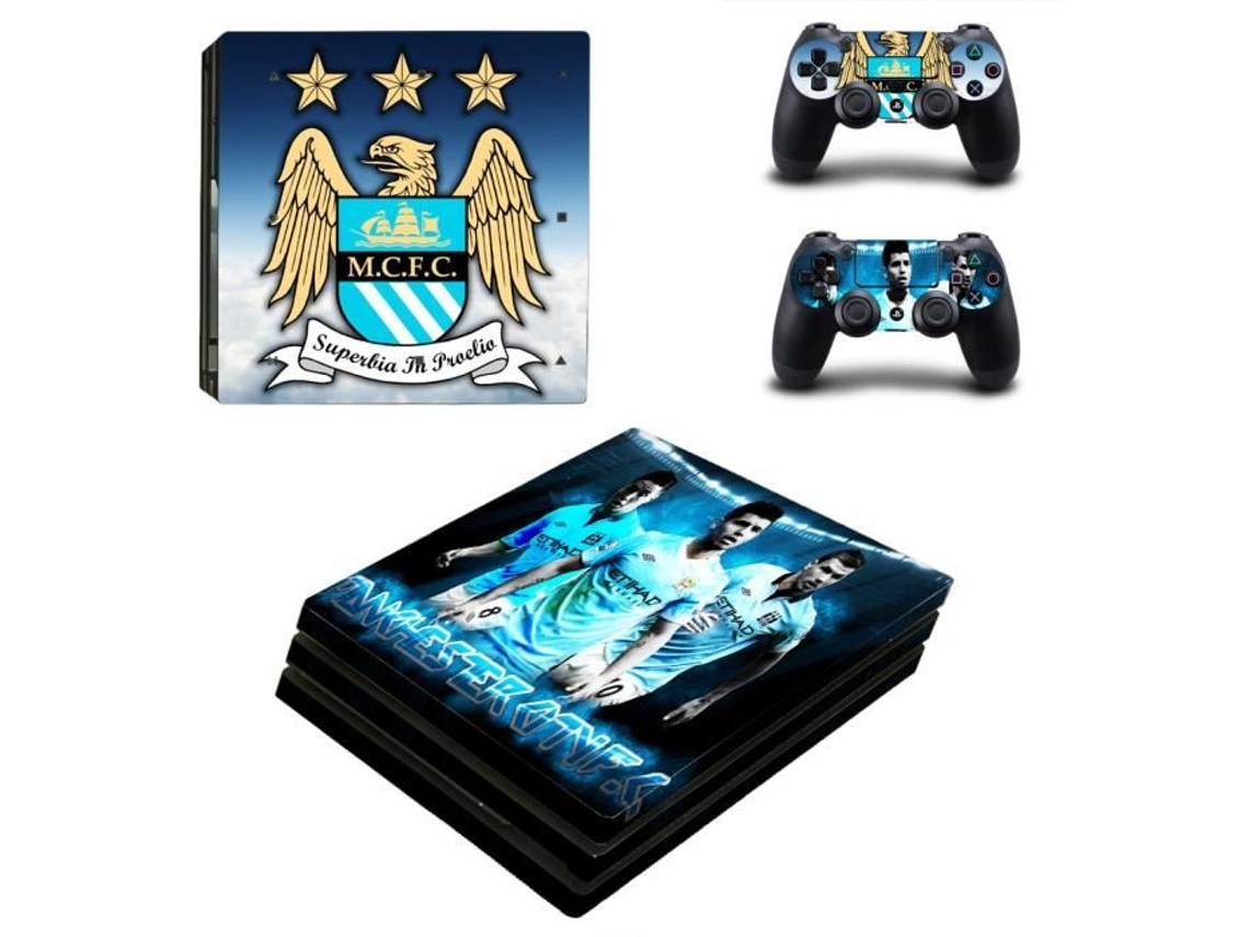 Skin de Console e Controladores Ps4 Pro Mcfc