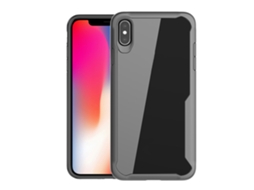 Capa de Celular Série Tang Capa para Apple Xr (6,1 Polegadas) Cinza EOOCOO (proteção Antichoque)