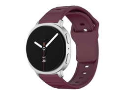 Pulseira De Silicone Com Textura Ondulada E Fivela De Pino Para Samsung Galaxy Watch8 / Watch8 Classic