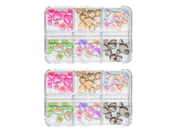 3D Candy Color Contas De Vidro Acessórios Para Nail Art Sereia Cristal Strass Acessórios Para Nail Art Diamante Nail Art -St-04 ZMDECQNA