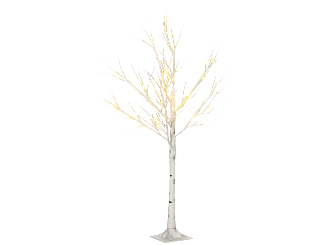 Luz de Árvore Led (72 Leds, Branca Quente, 120 Cm)