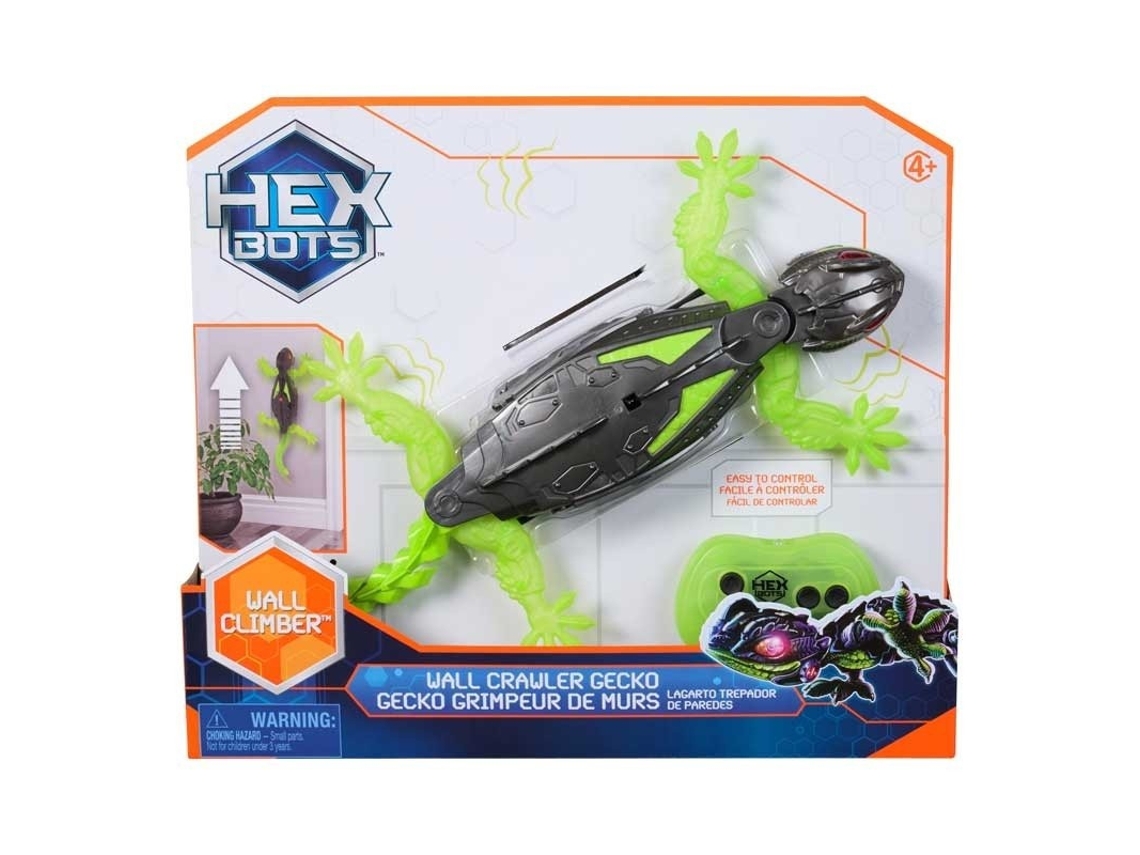 Lagarto Gecko De Escalada De Parede Hex Spin Master