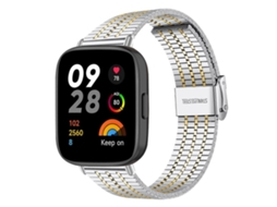 Pulseira De Relógio De Aço Inoxidável Com Fivela De Sete Contas Xdfind