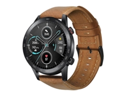 Pulseira De Couro Encerado Com Óleo Para For Honor Magicwatch 2 46mm / Magic / Watch Dream